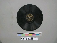 藏品(「臺灣行進曲(2首)」唱片)的圖片